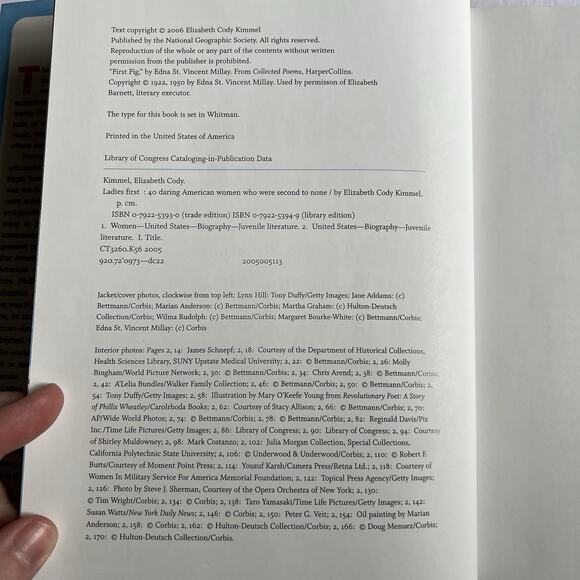 Ladies First 40 Daring American Women Who Were Second to None Hardcover Book - Picture 4 of 15